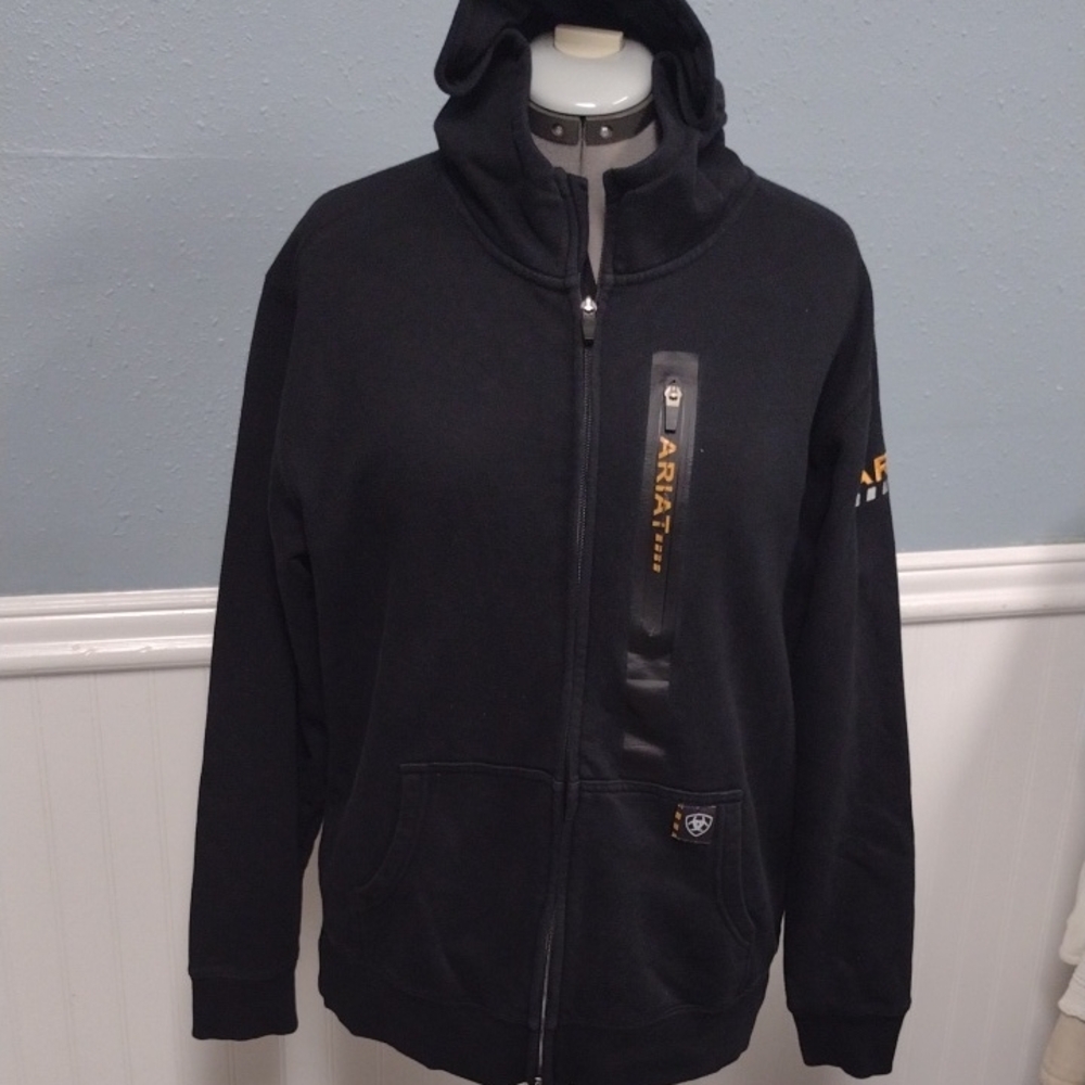 Ariat Men's Black Hoodie Jacket